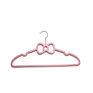 Sweet Bow Shaped Plastic Garment Hanger for Closet